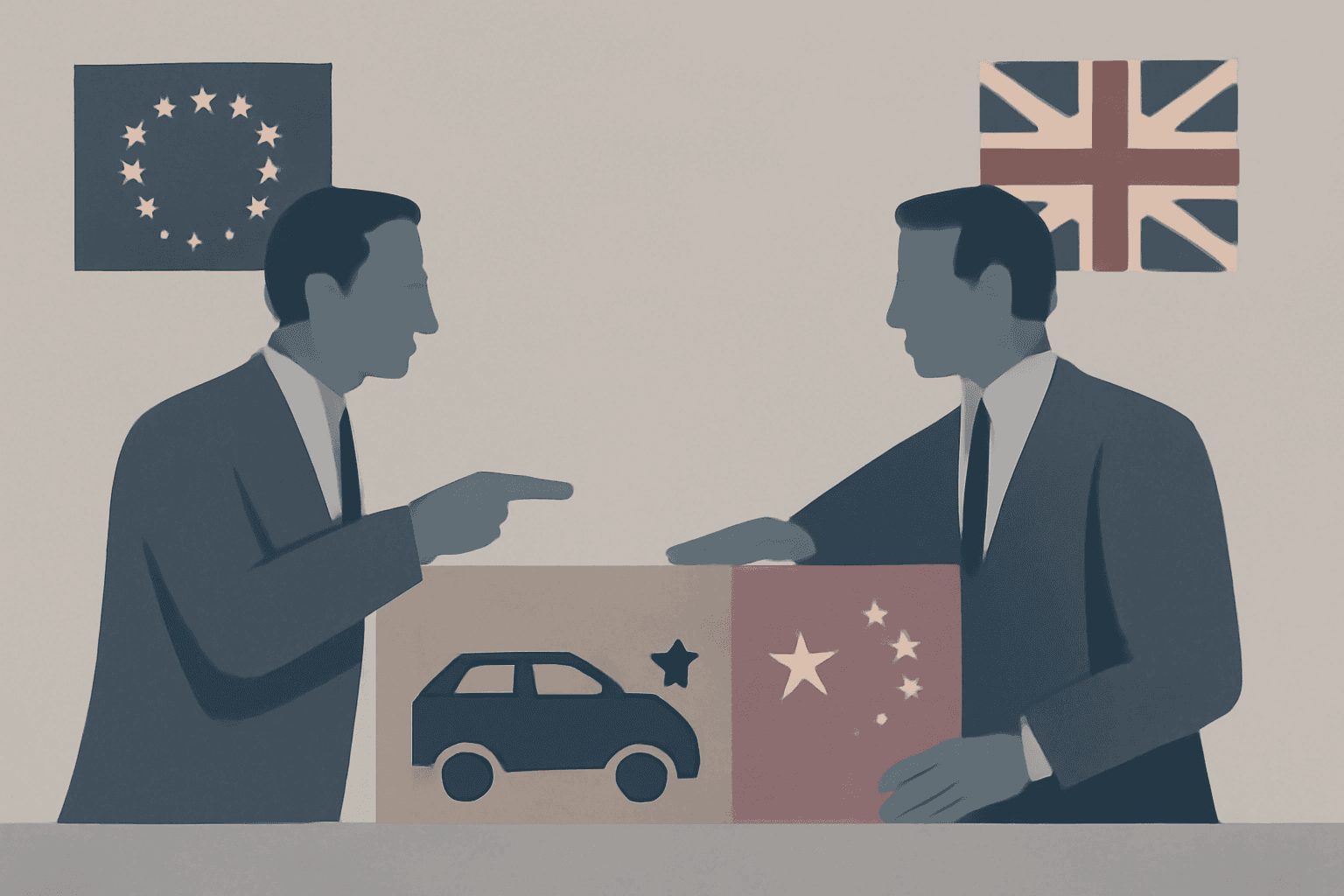 EU presses UK to align tariffs on Chinese electric vehicles